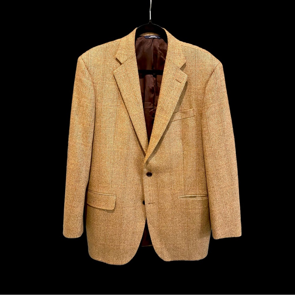 Brooks Brothers Herringbone Tweed Blazer  Size 42